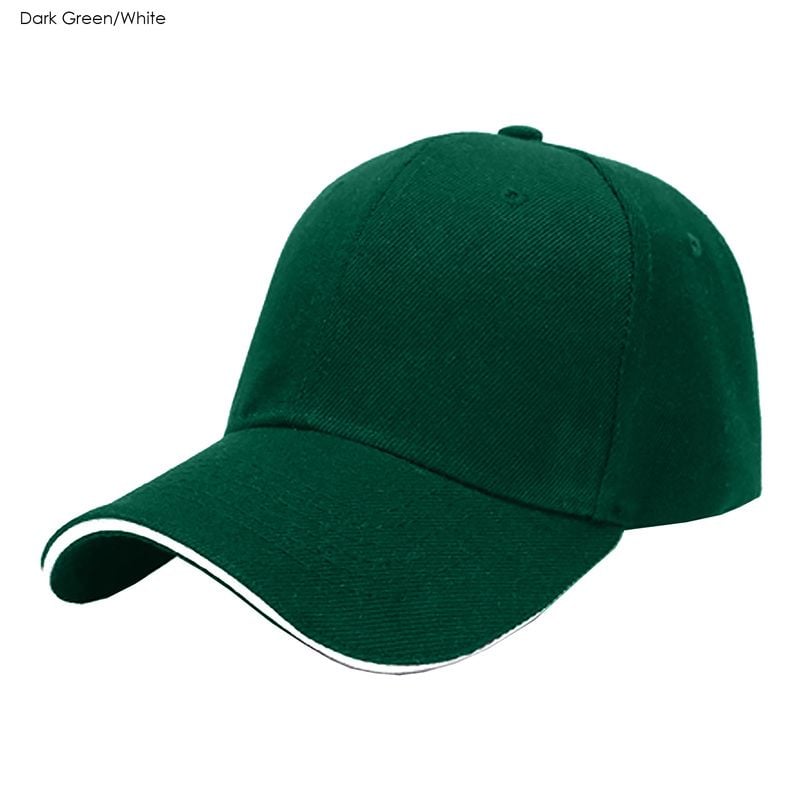 Const 6 Panel Cotton Sandwich Cap